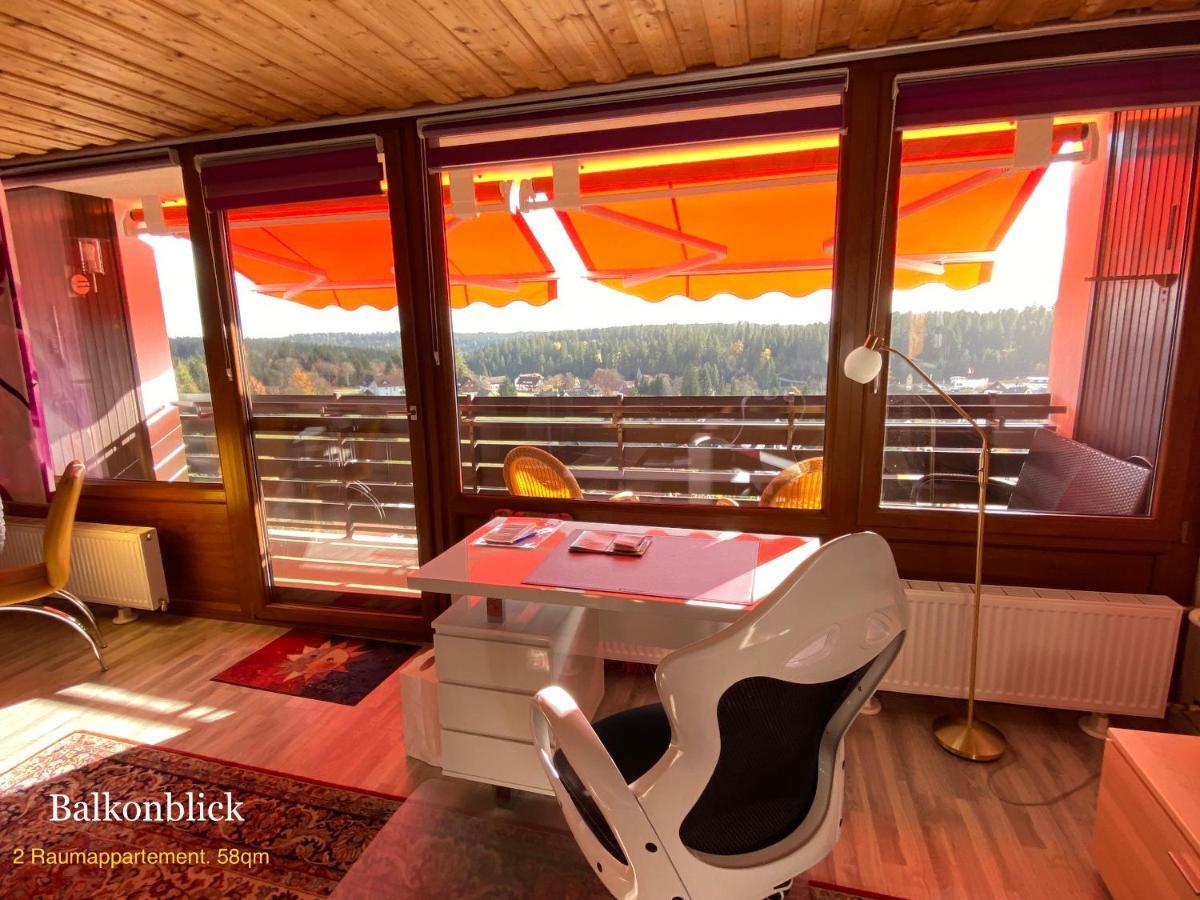 3- 2-1 - Raum - Ferienappartements Dieter Hoffmann Freudenstadt-Kniebis Beim Nationalpark Dış mekan fotoğraf