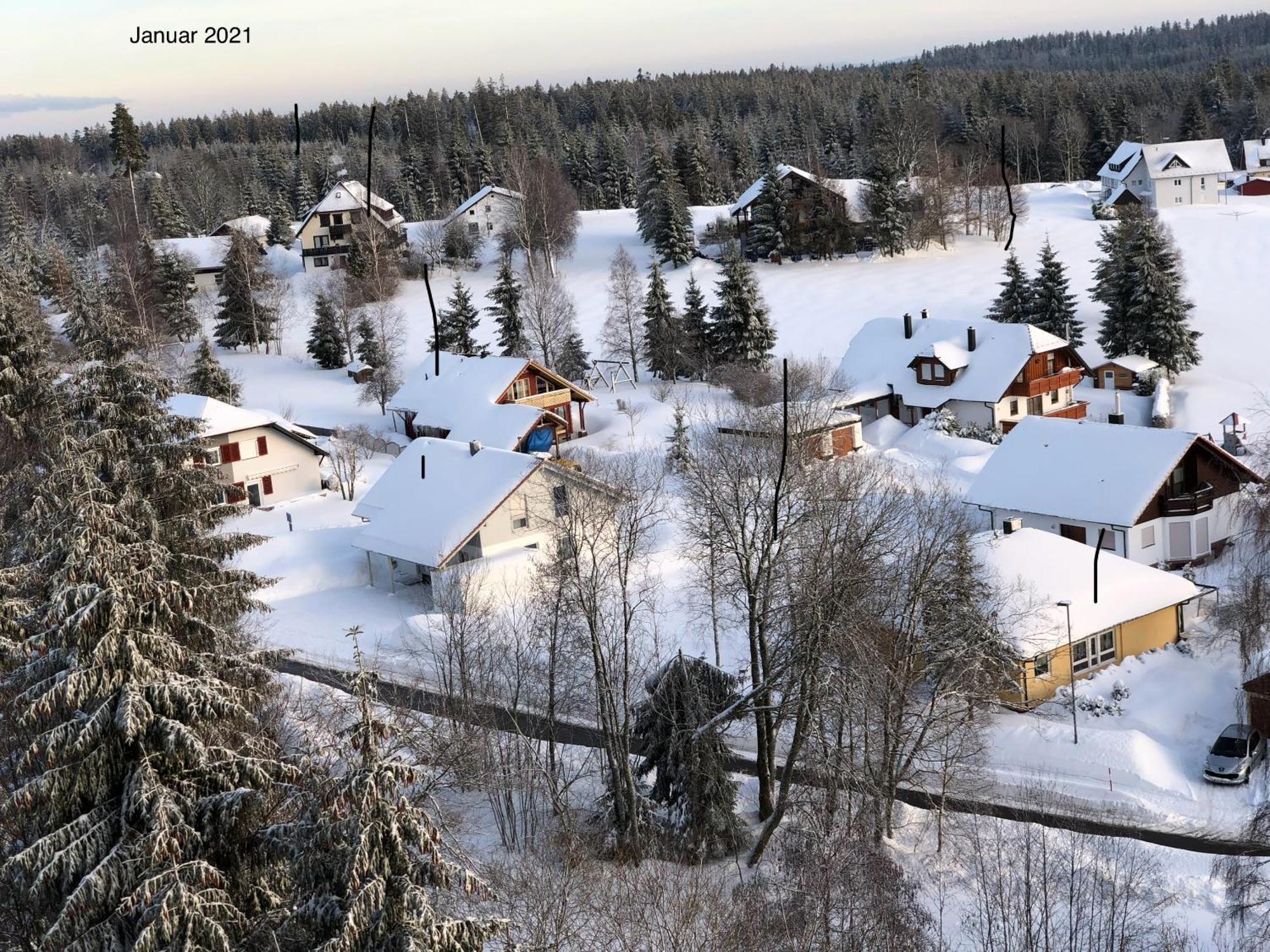3- 2-1 - Raum - Ferienappartements Dieter Hoffmann Freudenstadt-Kniebis Beim Nationalpark Dış mekan fotoğraf